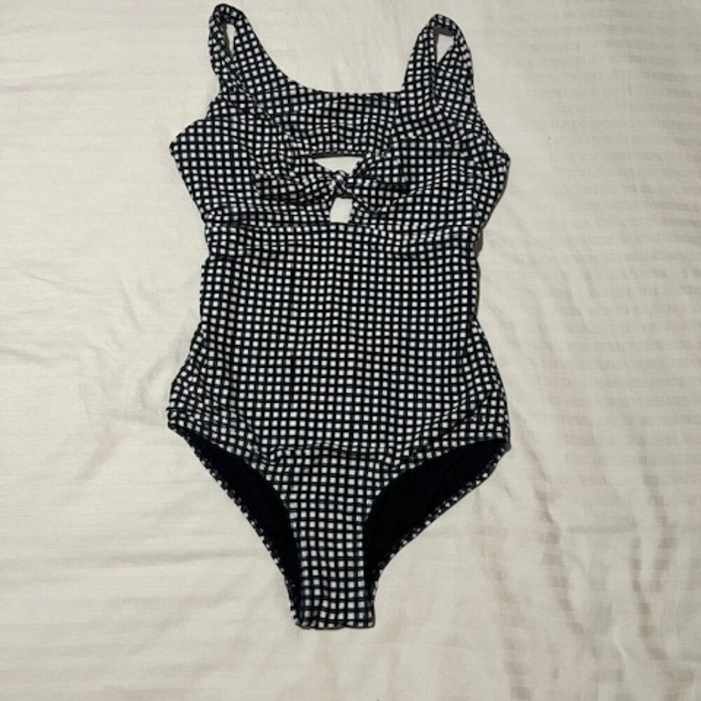 Albion One piece checkered swimsuit (size medium)